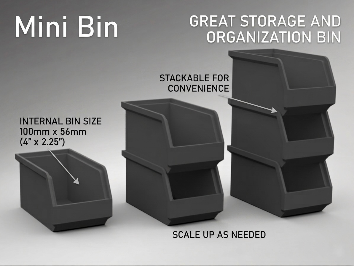 Mini Bin Stackable