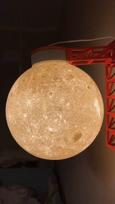 Rotating Moon Pad