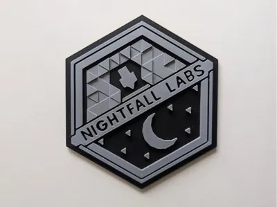 Hex Tile Coaster - Nightfall Labs 
