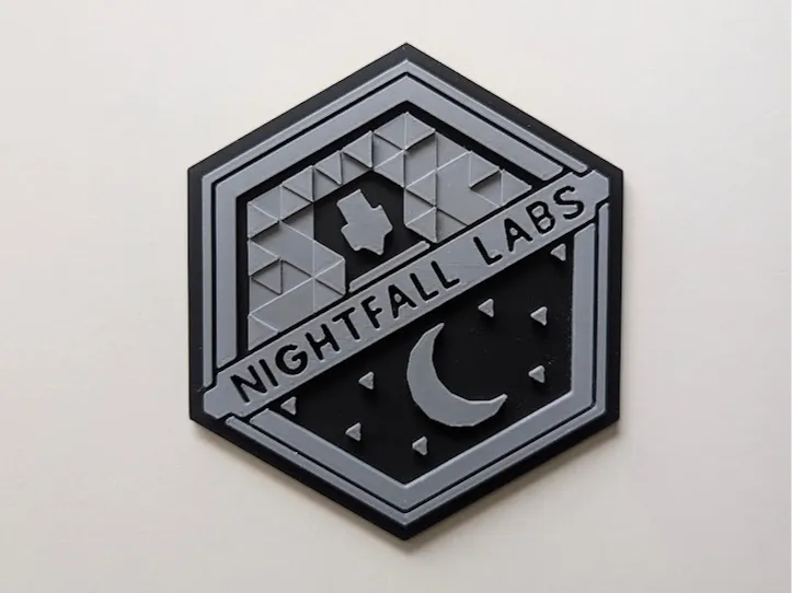 Hex Tile Coaster - Nightfall Labs 