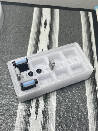 Nozzle Wiper and Cutter Holder Gridfinity 1x2
