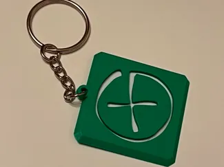 Geocaching Keychain - Great Swag Idea