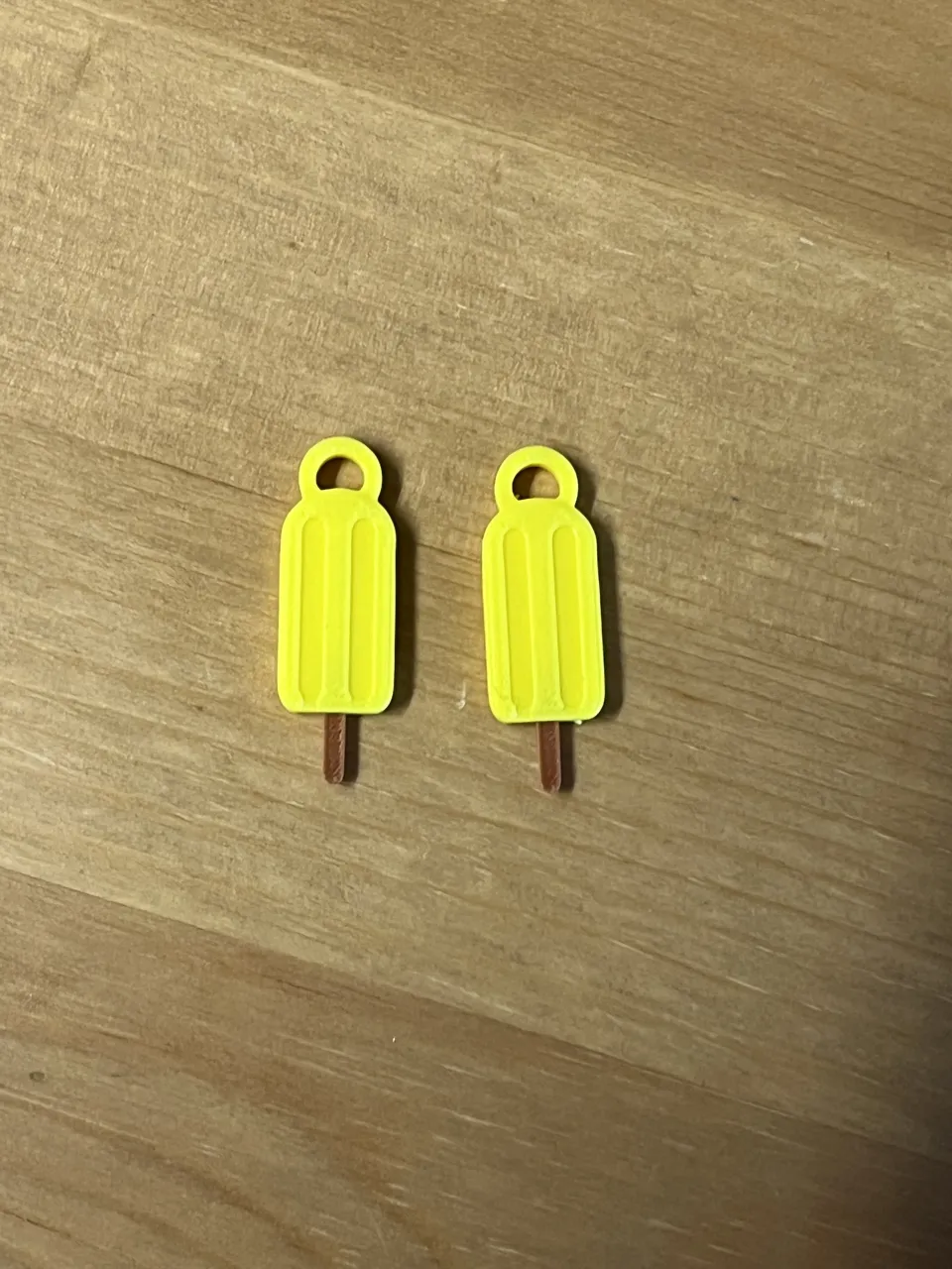 ice lolly earrings view 2