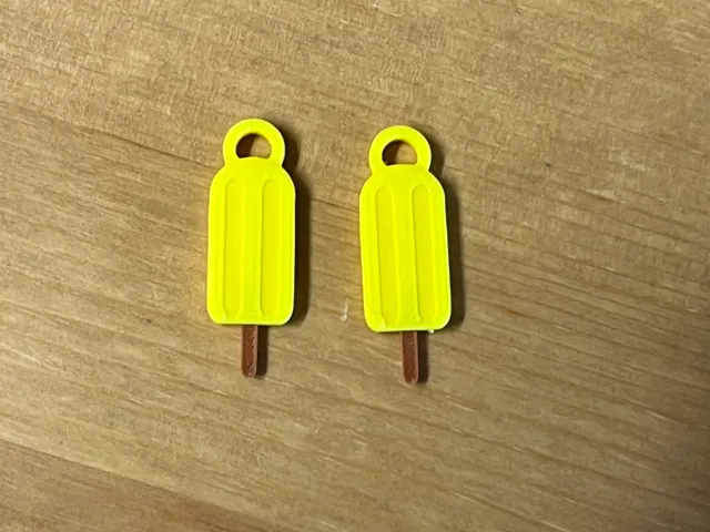 ice lolly earrings