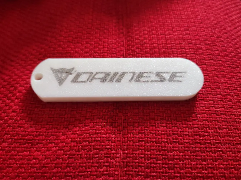 Keychain with Dainese lettering