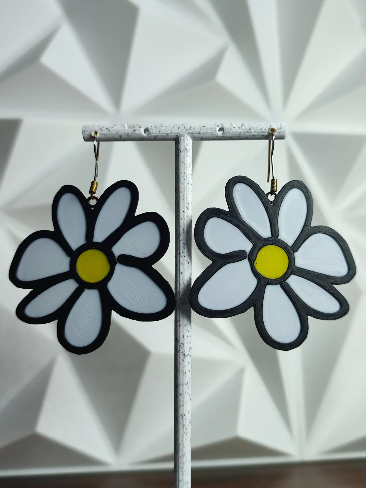 Aretes Daisy Pop '70s view 3