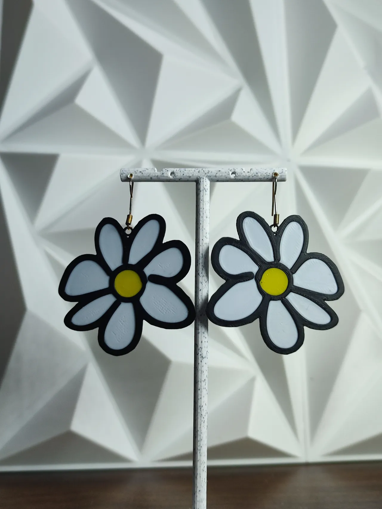 Aretes Daisy Pop '70s view 2