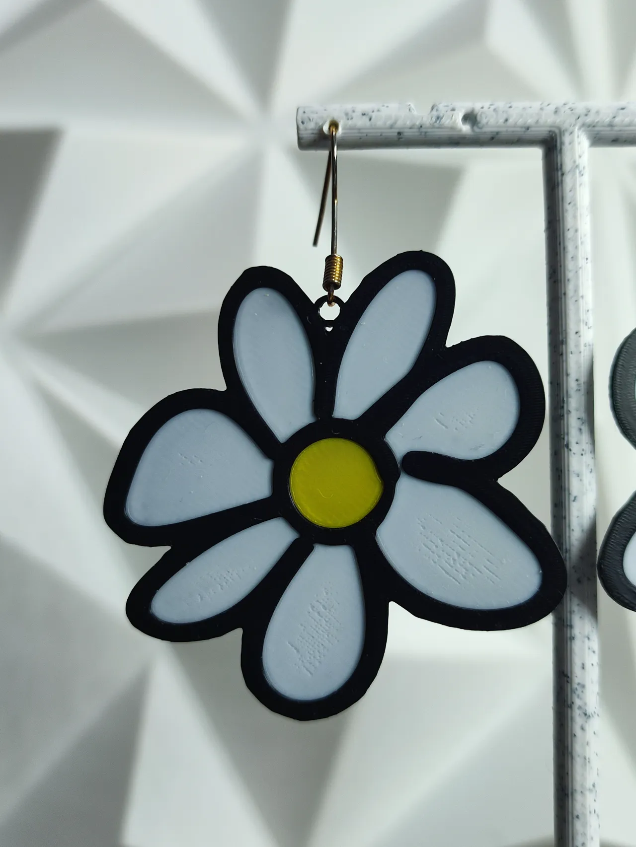 Aretes Daisy Pop '70s view 4