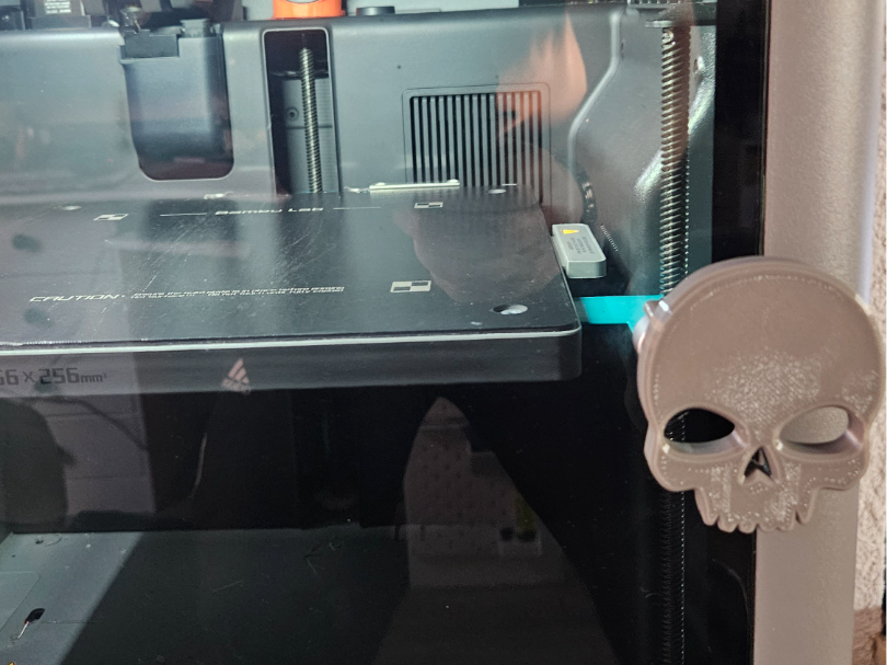 Türgriff Skull für Bambulab X2D,P1P,P1S,P2S,X1C