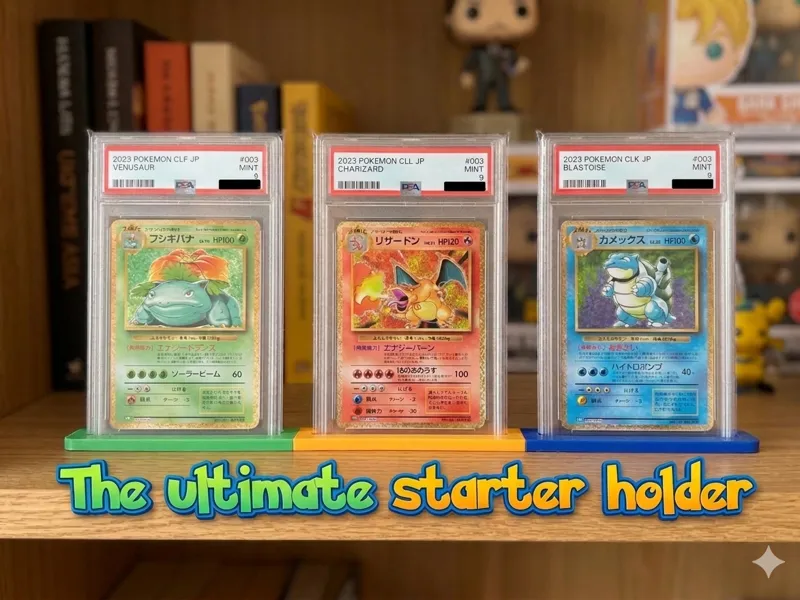 Stand PSA grade Modulare per Carte Starter pokemon