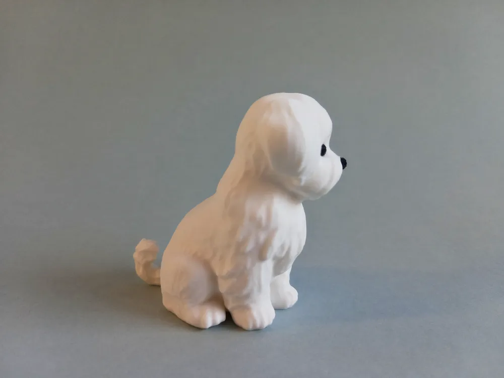 Dekorative kleine Hundefigur zum Sammeln, besonderes Design, Geschenk