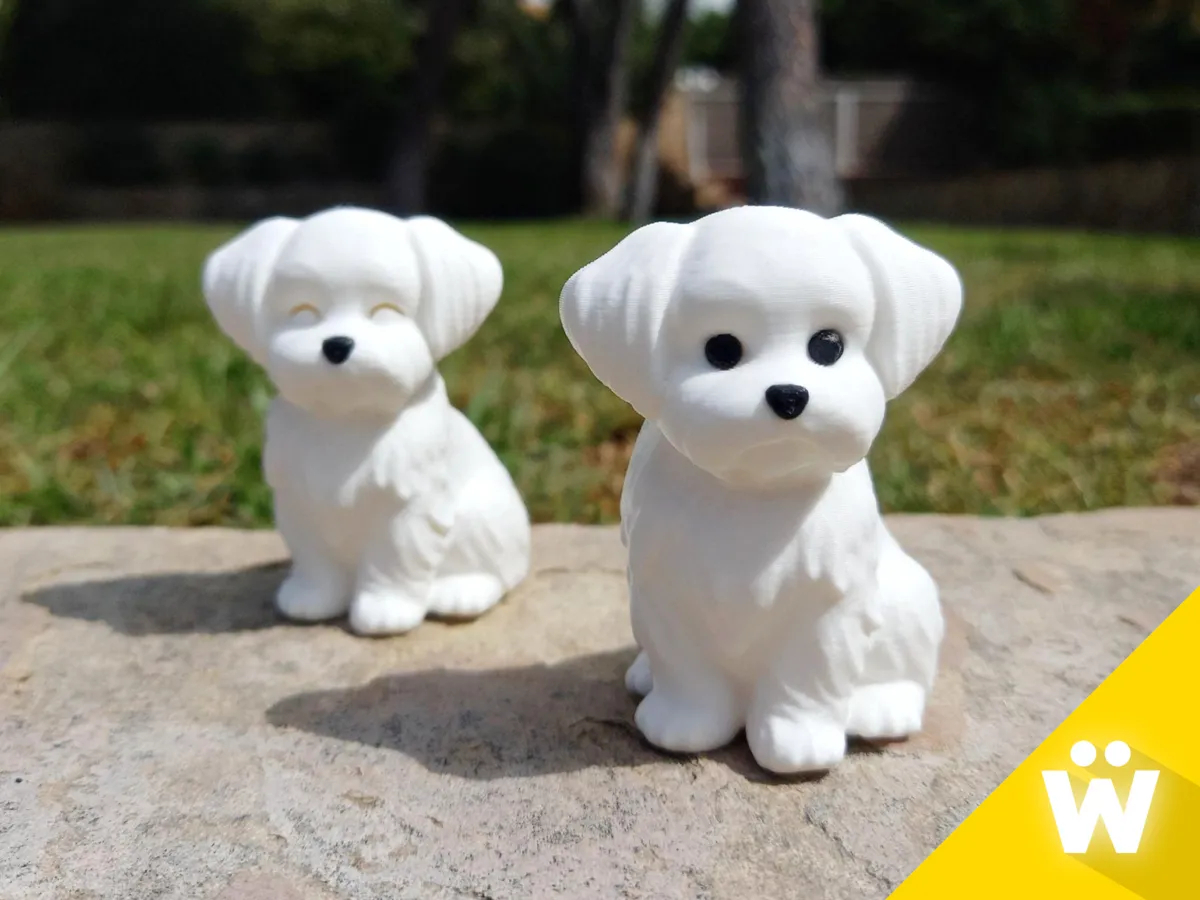 Dekorative kleine Hundefigur zum Sammeln, besonderes Design, Geschenk