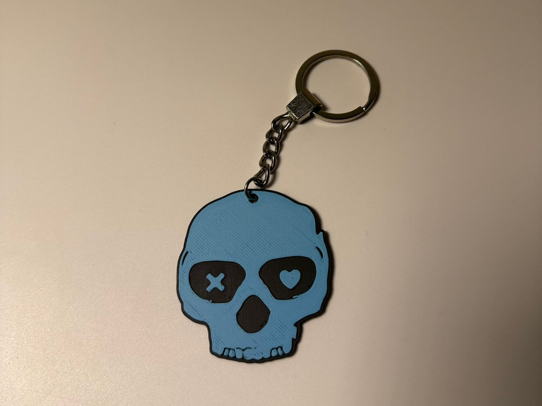Lights Out Josh Mask Keychain