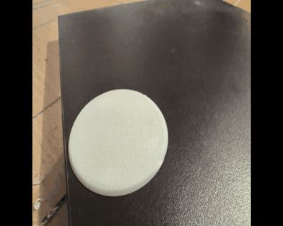 hinge hole pocket cap  