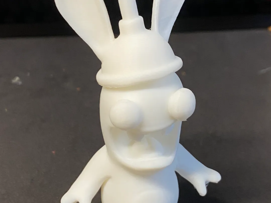 Original Rabbids Design Raving Rabbids Plunjer head - Free 3D Print Model - MakerWorld