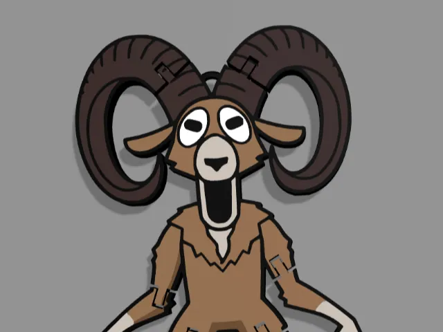 The Ram – 99 Nights in the Forest | Flexi Keychain