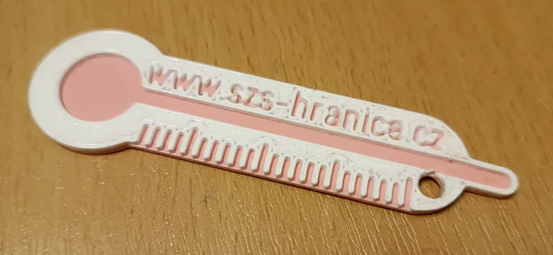 Shopping Cart Coin Thermometer