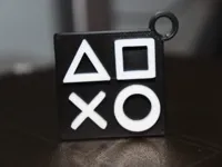 Playstation keychain