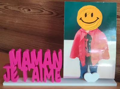 Photo frame Mom I love you (WITHOUT AMS)