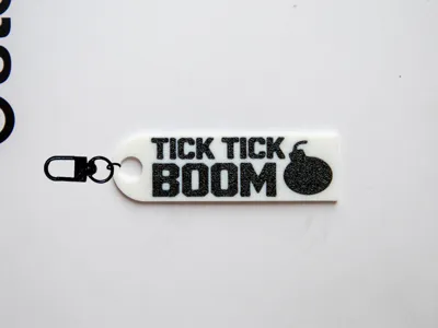 The Hives band Tick Tick Boom keychain