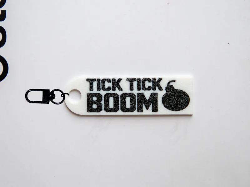 The Hives band Tick Tick Boom keychain