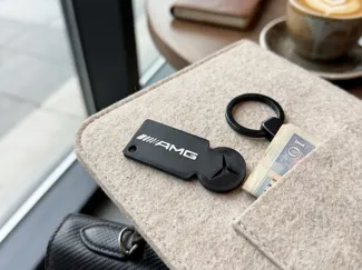Mercedes AMG Logo! Einkaufchip
