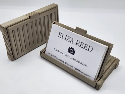 Business Card Case & Stand