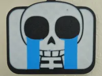 Clash Royale skeleton crying emote