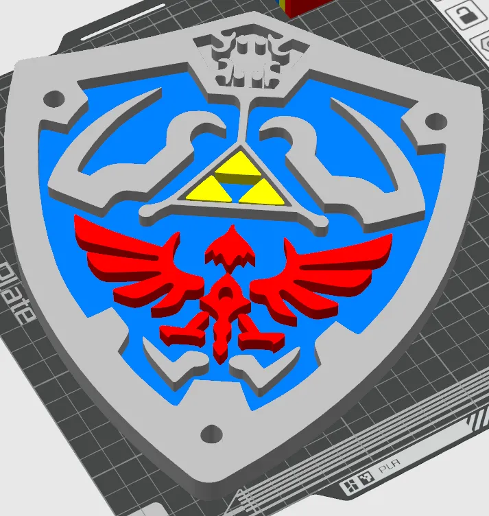 BOUCLIER Zelda Twilight Princess Wii (Shield)