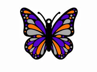 Chaveiro Borboleta