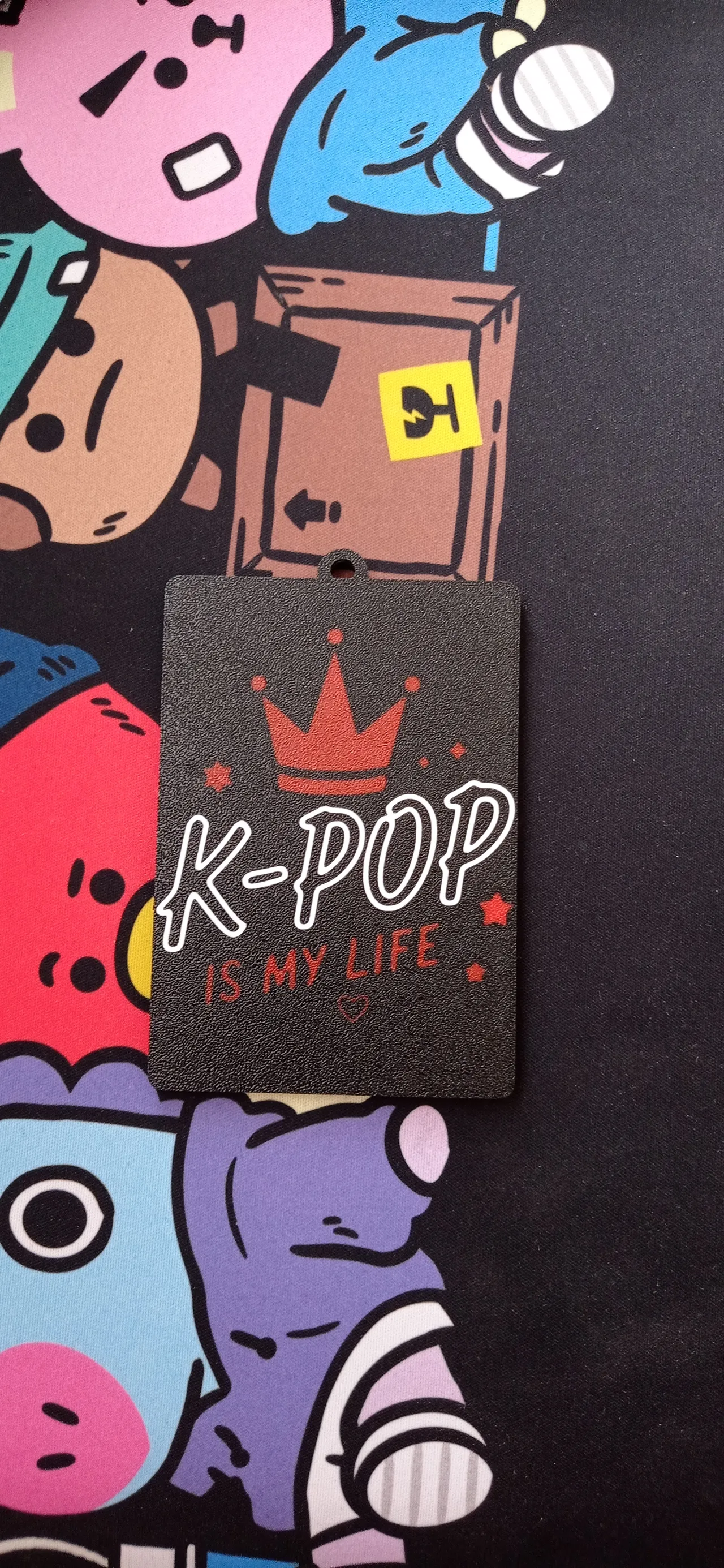 K-Pop Is My Life Photocard Holder & Keychain view 3