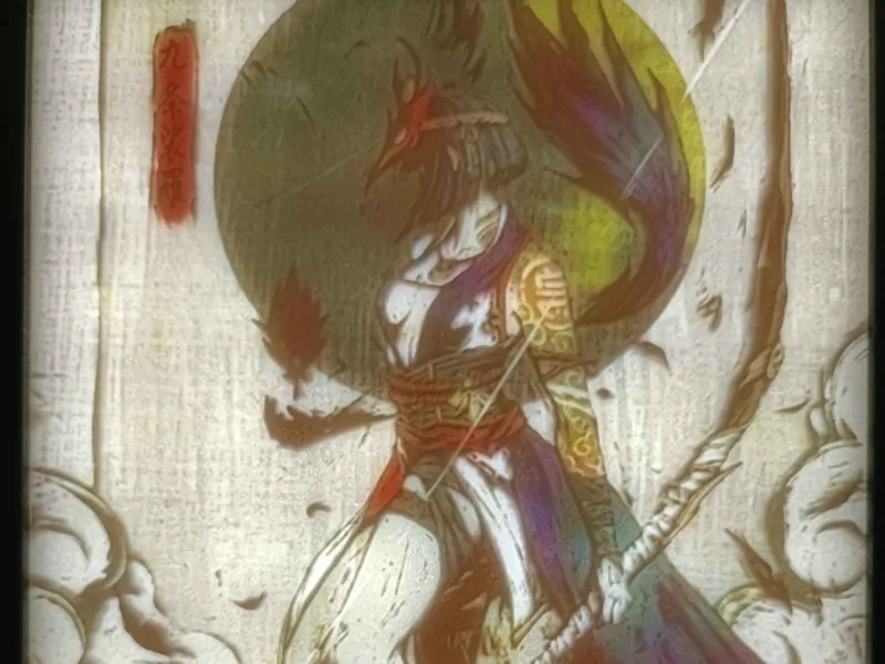 Lithophane Kujou Sara