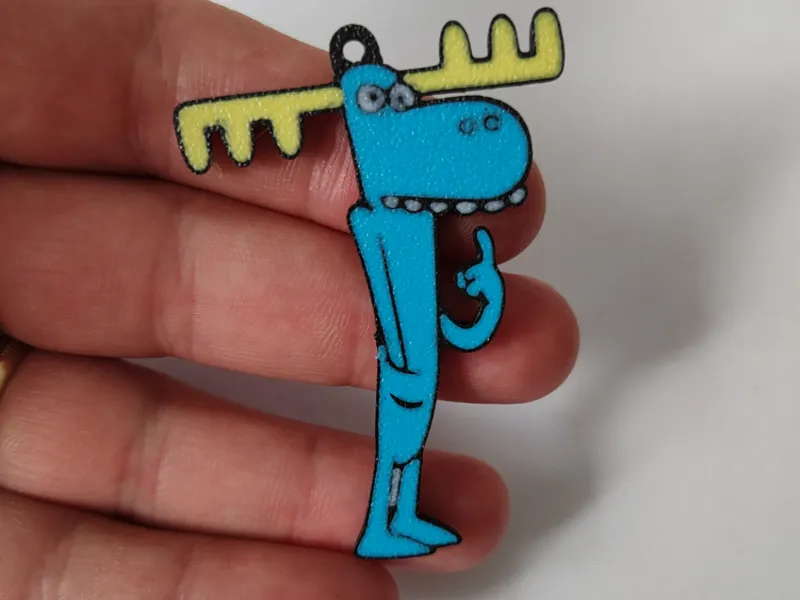 Lumpy (happy tree friends)- keychain