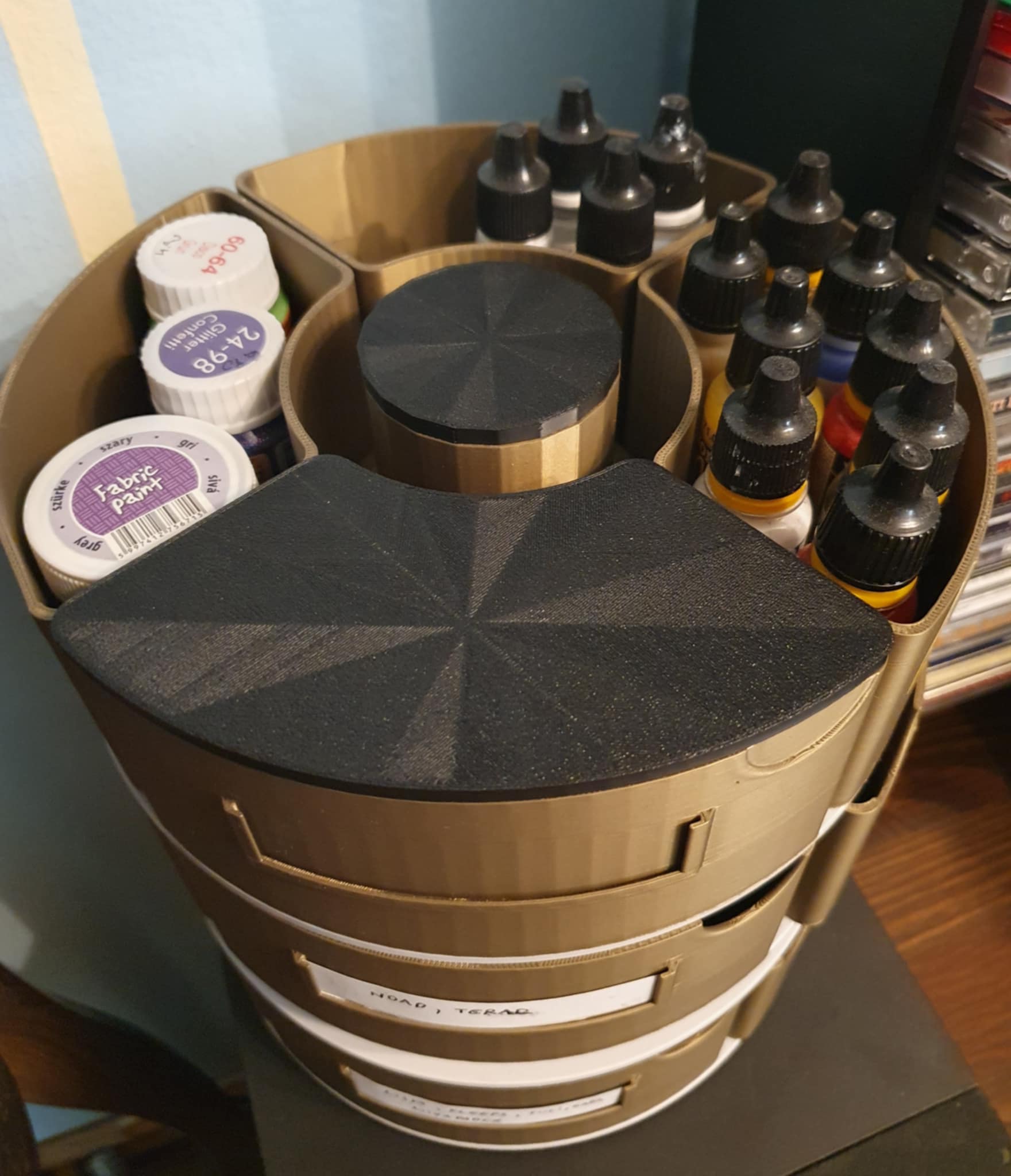 Miniatura 6 do modelo 3D Bambu spool organizer
