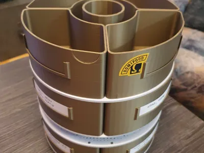 Bambu spool organizer