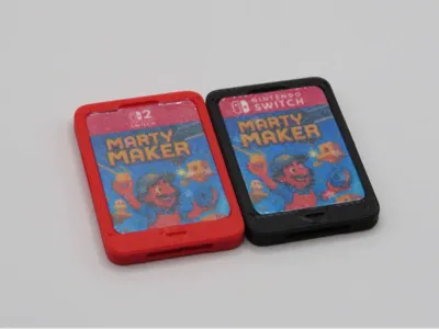 Secret Game Cartridge Whistle (Sticker-Ready!)