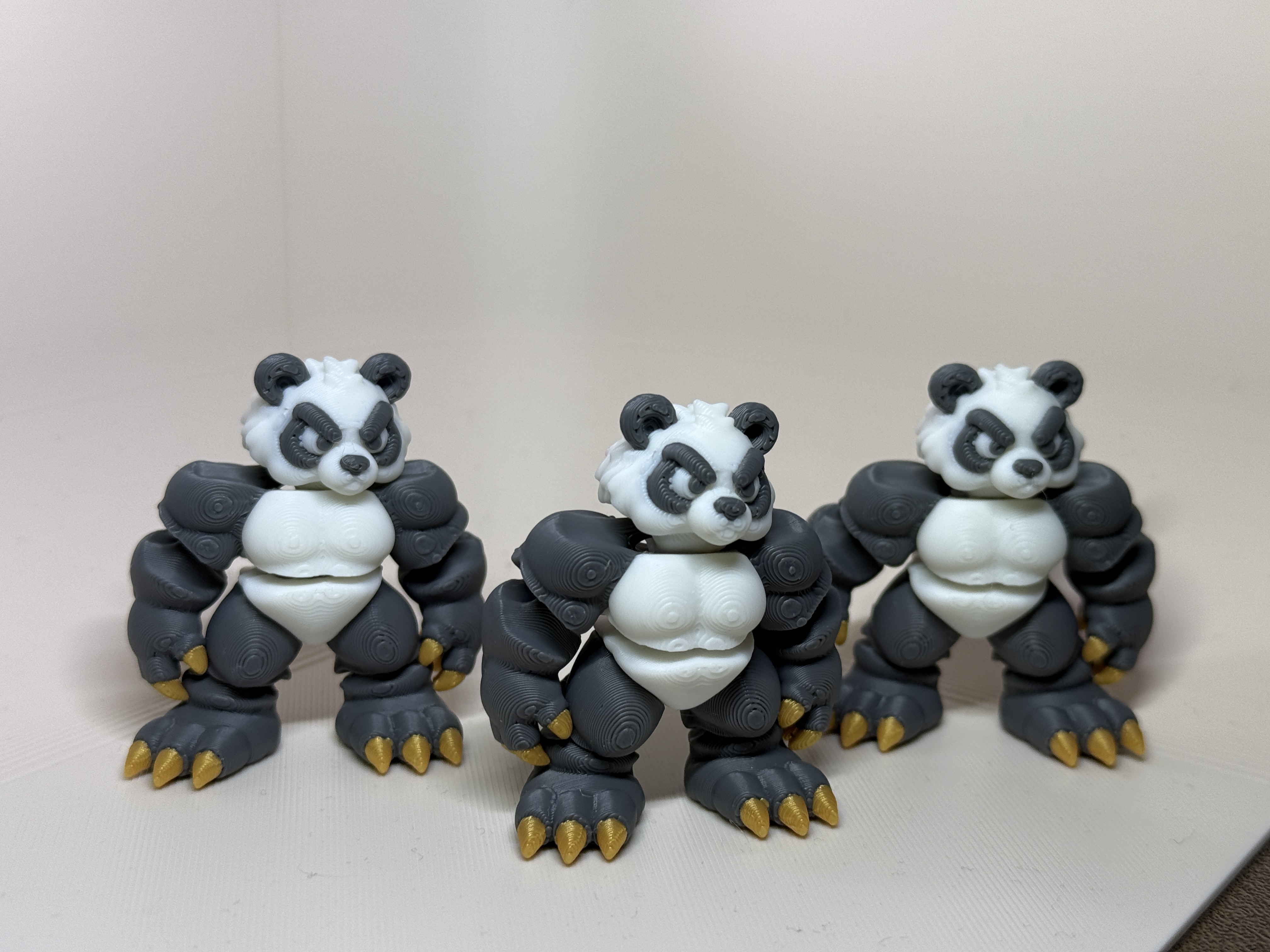 Flexi Mini Monsters: Panda - 1