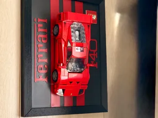 L-EGO BRICK Speed Racer f40 ferrari  