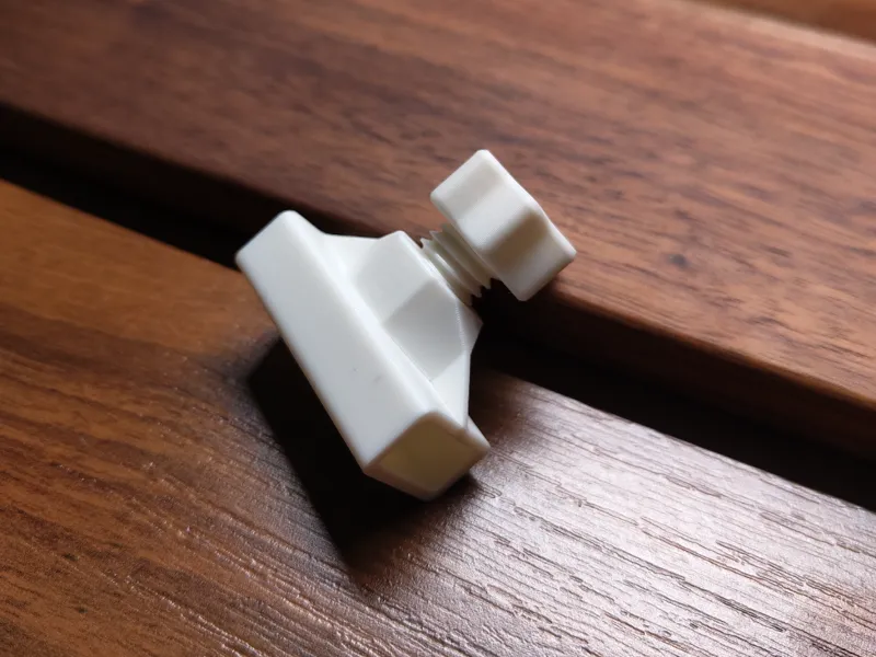 Zollstock Fixierung / folding rule fixation