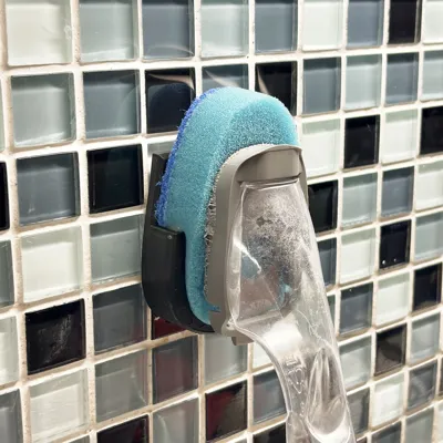 Dish Scrubber Adhesive Hanging Mount