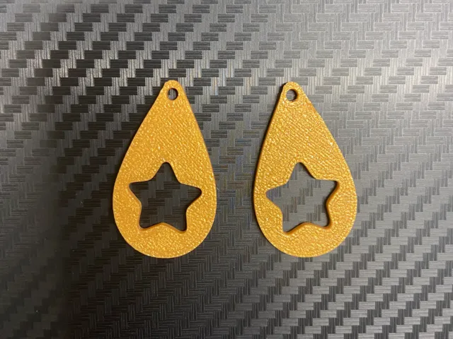 star earrings