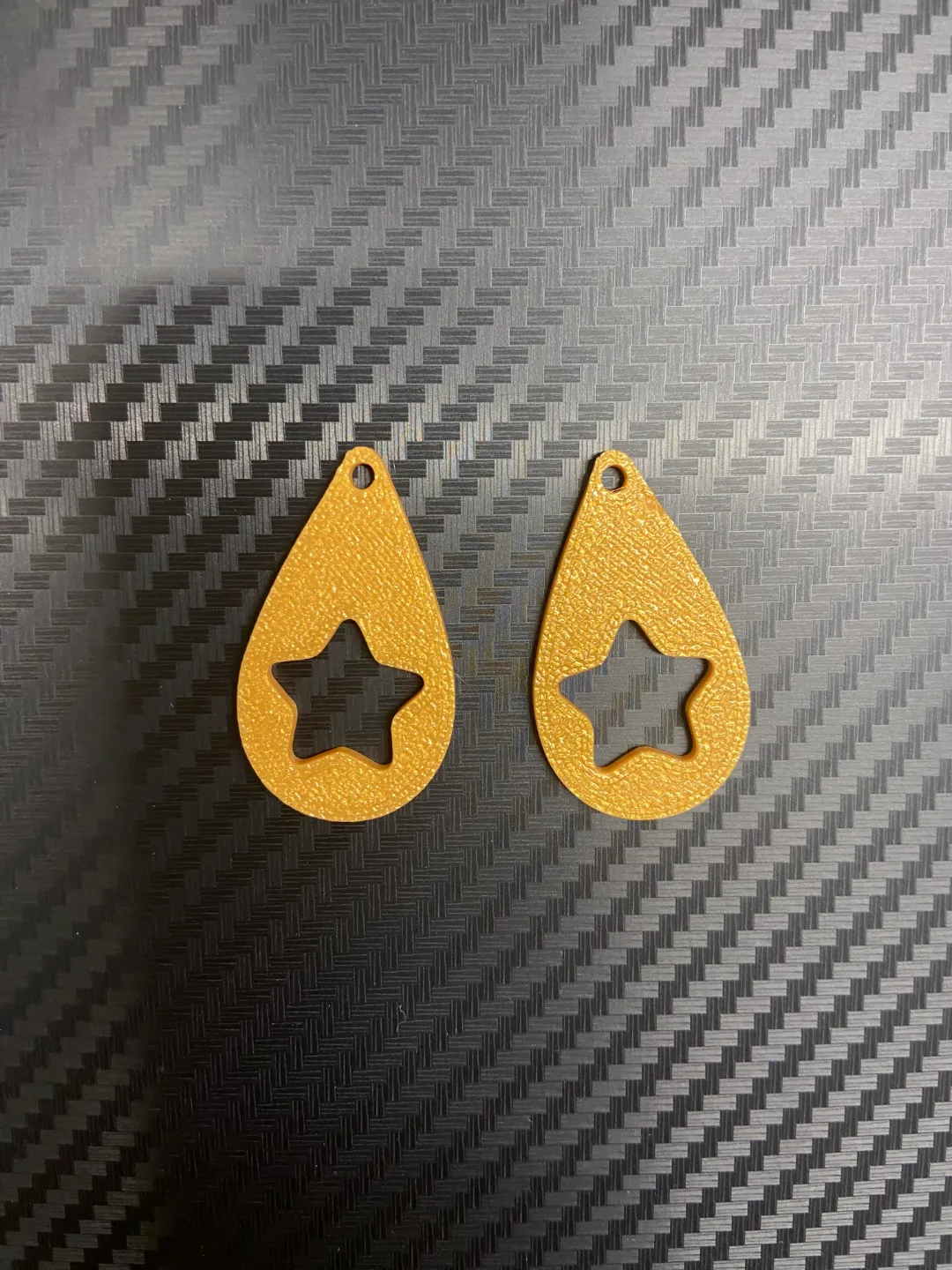 star earrings view 2