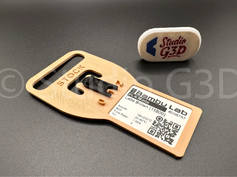 Carte Echantillon Stock Filament