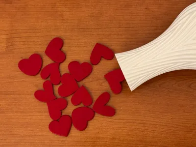 Hearts various shapes