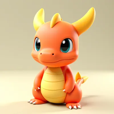 cute baby dragon