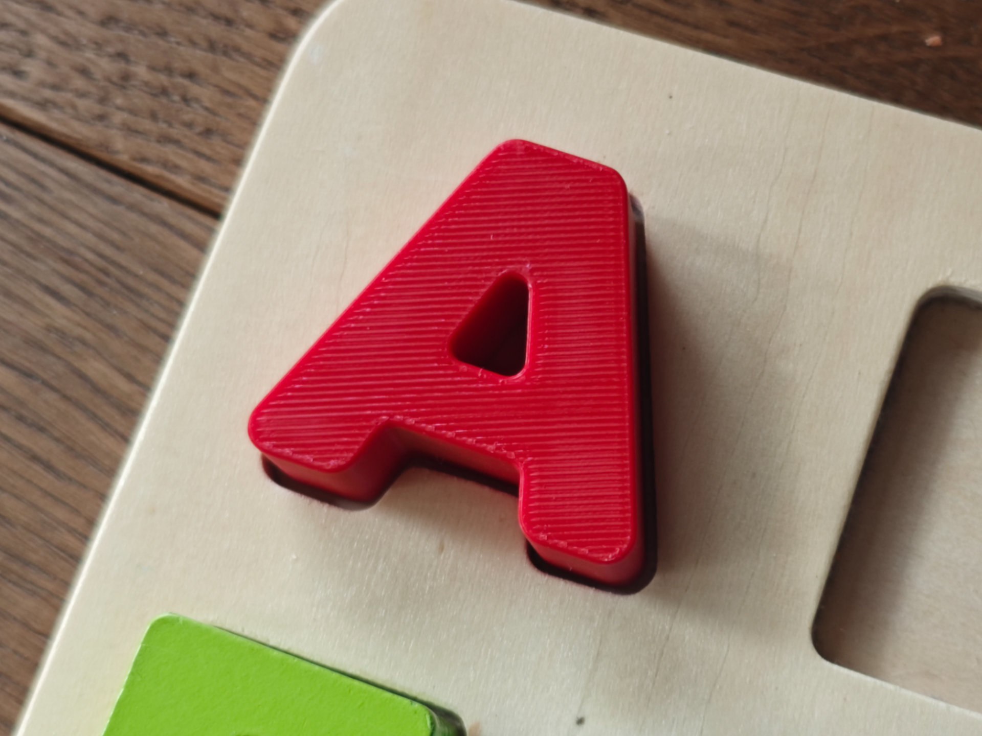 Replacement letter for Hape toys alphabet