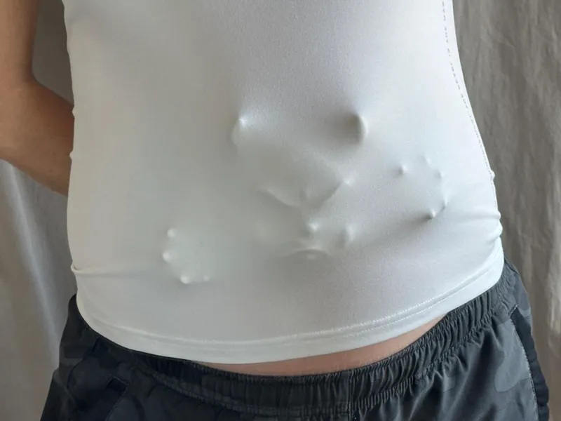 Get me outta here!! Escaping imp maternity costume