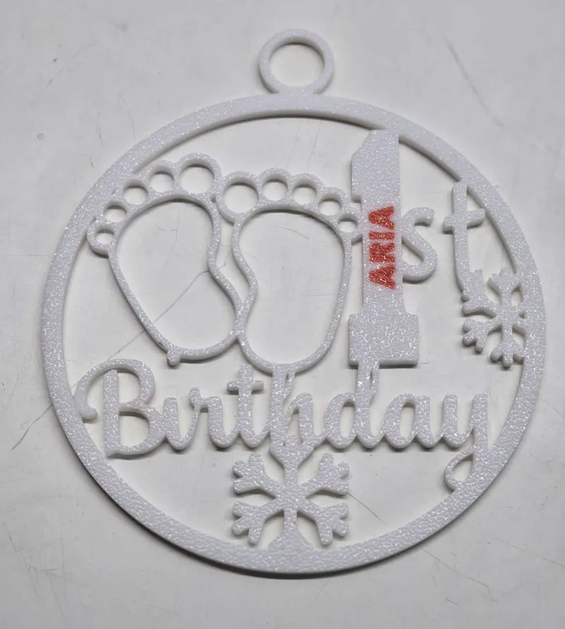 PRIMO COMPLEANNO NATALE