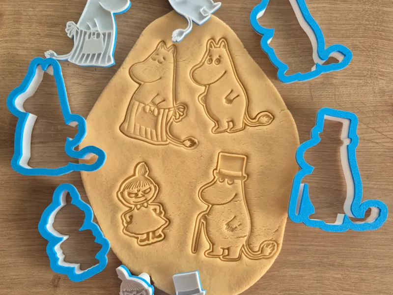 Cookie Cutters – Moomin Characters Set