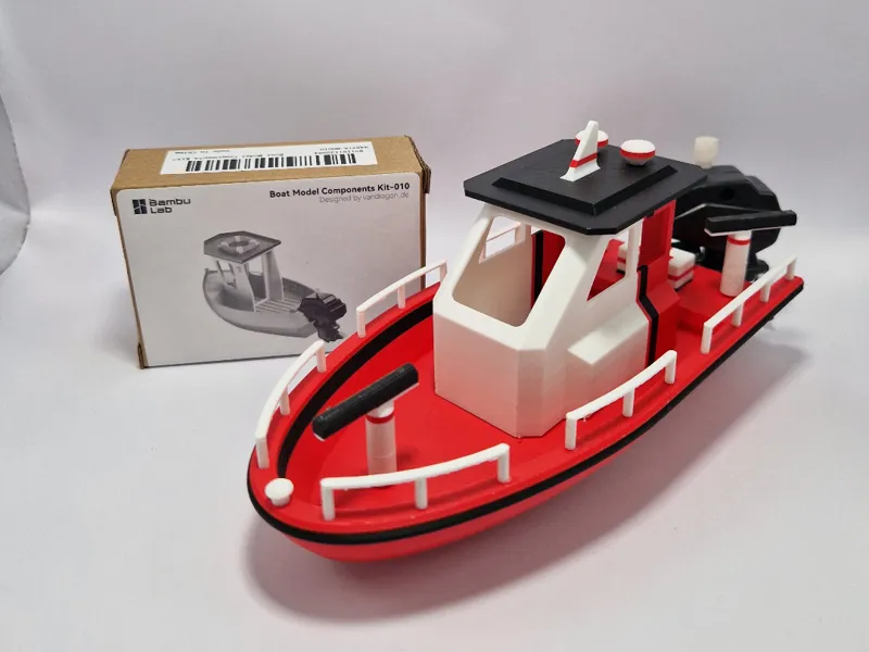 Fire Rescue Boat for kit 010
